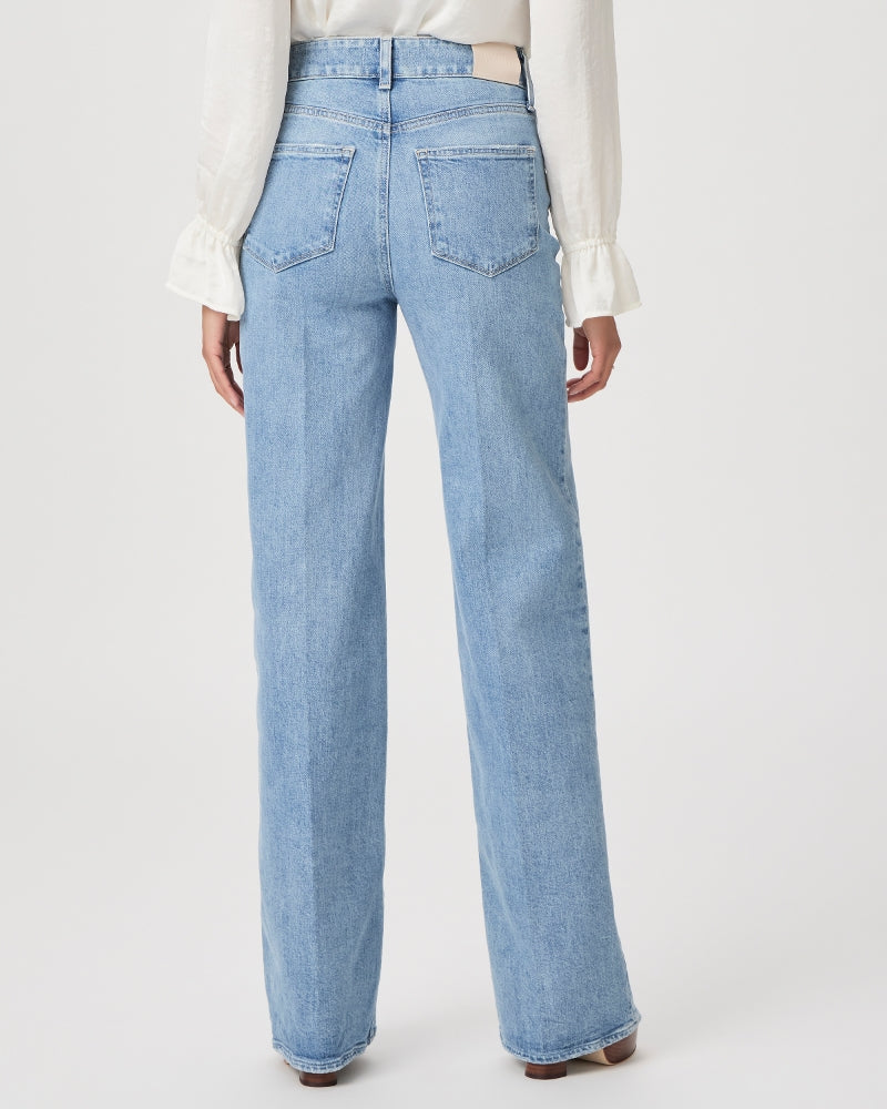 Paige Sasha 32" Denim Jeans in Magnifique – detail