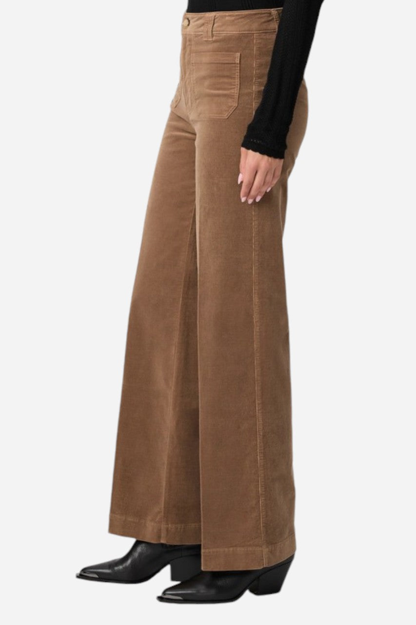 Paige Sasha 32" Patch Pocket in Burnt Sugar – back view
