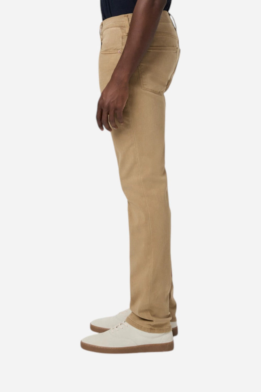 Paige Transcend Federal Slim Straight Jean in Vintage Light Oak – back view