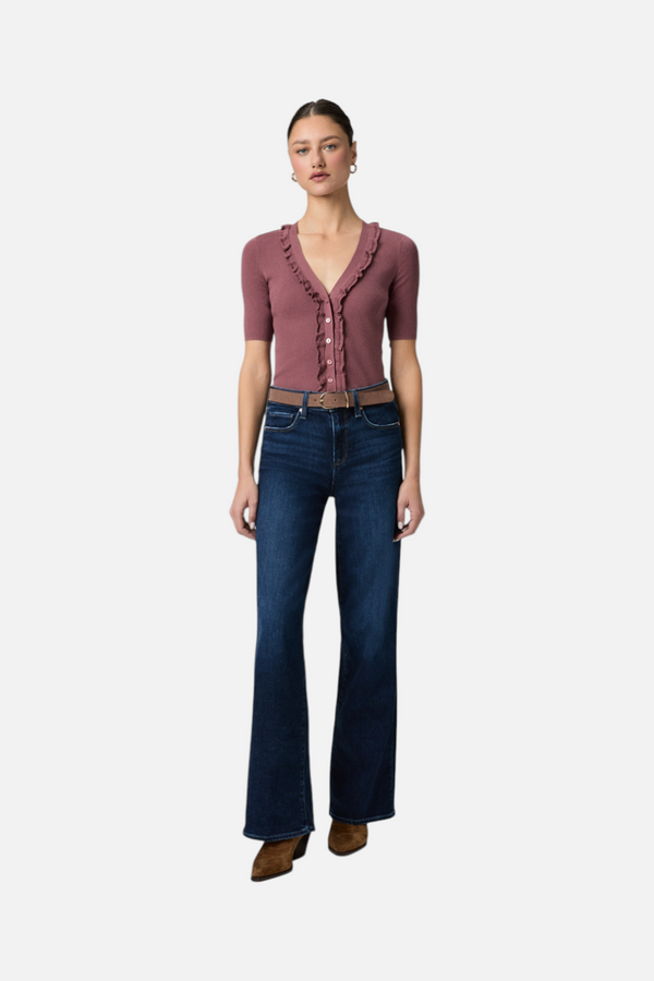 Paige Women's Tatum 32" Wide Leg Jean in Cambre