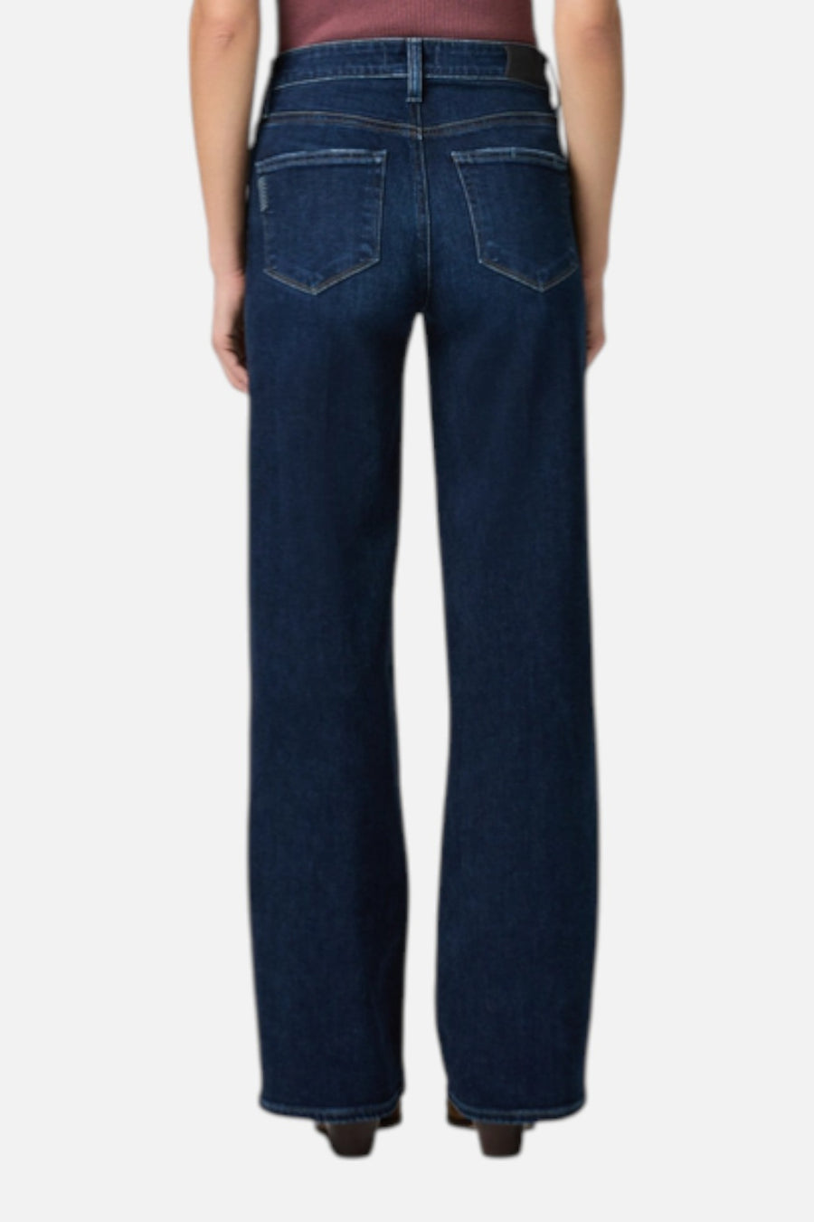 Paige Women's Tatum 32" Wide Leg Jean in Cambre – on model
