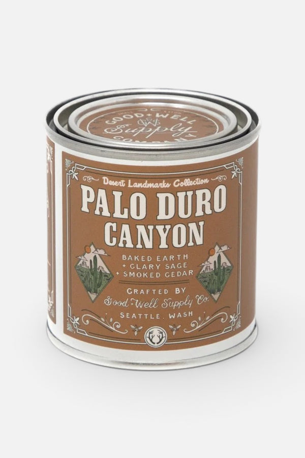 Palo Duro Canyon Desert Landscapes Half Pint Candle