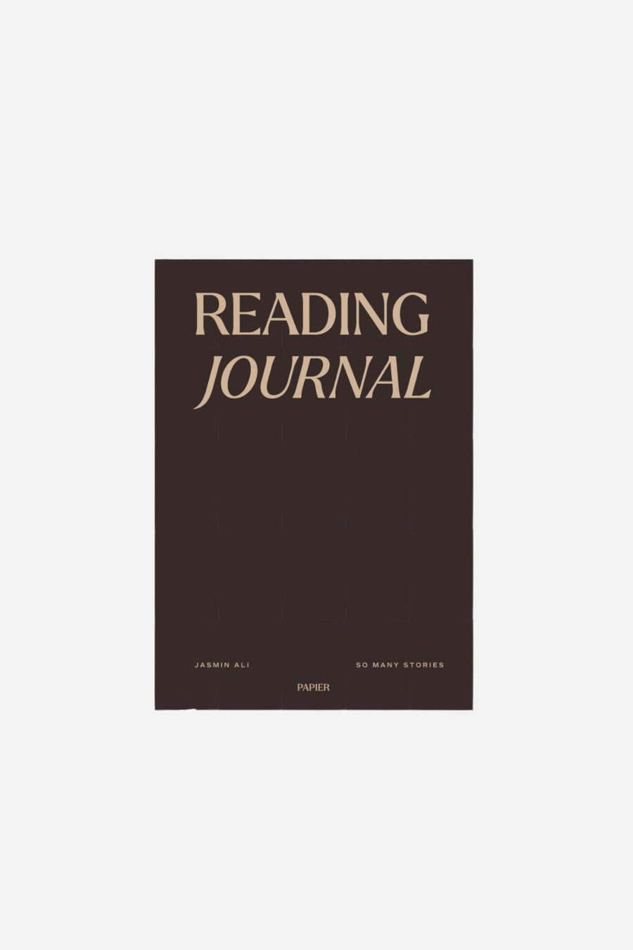Papier Wonder Reading Journal – front view