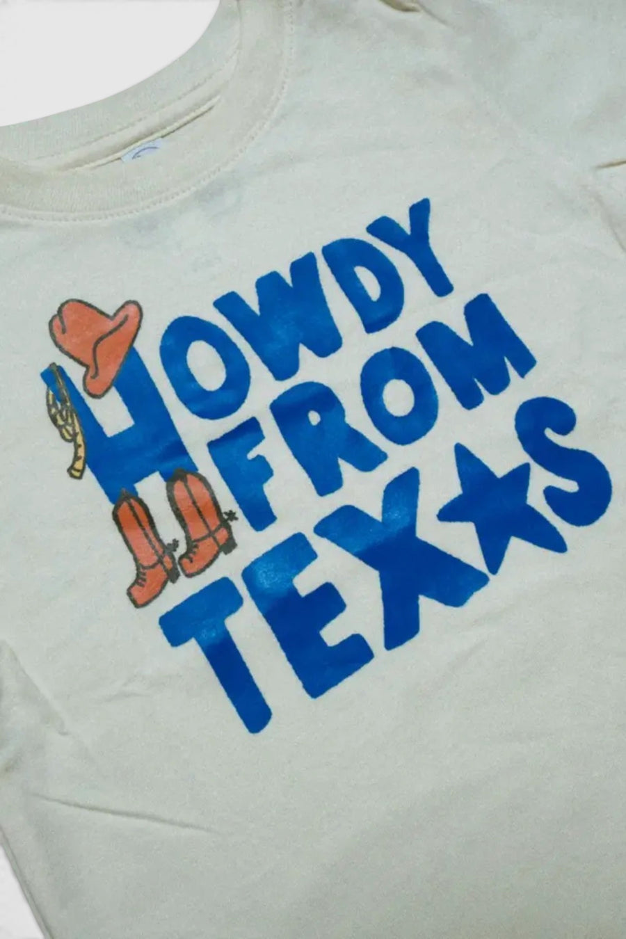 Parker Goods Howdy From Texas Tee – back view