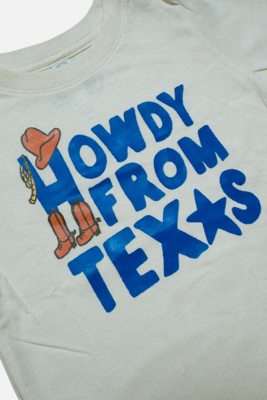 Parker Goods Howdy From Texas Tee – back view