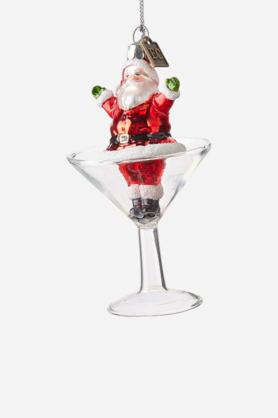 Party At The Kringles Ornament – front view