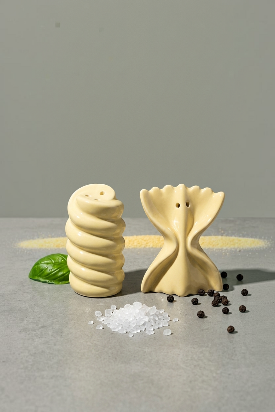 Pasta Salt & Pepper Shakers – detail
