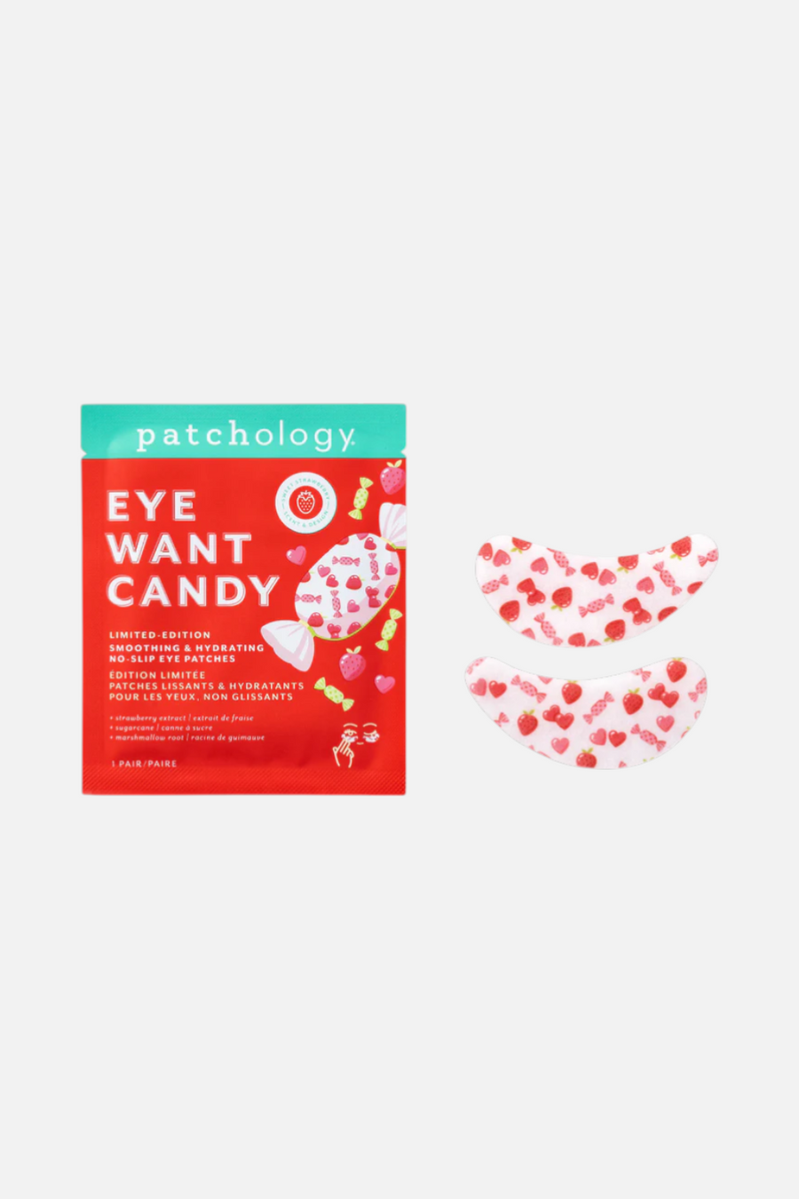 Patchology Eye Want Candy Single Eye Patches – front view