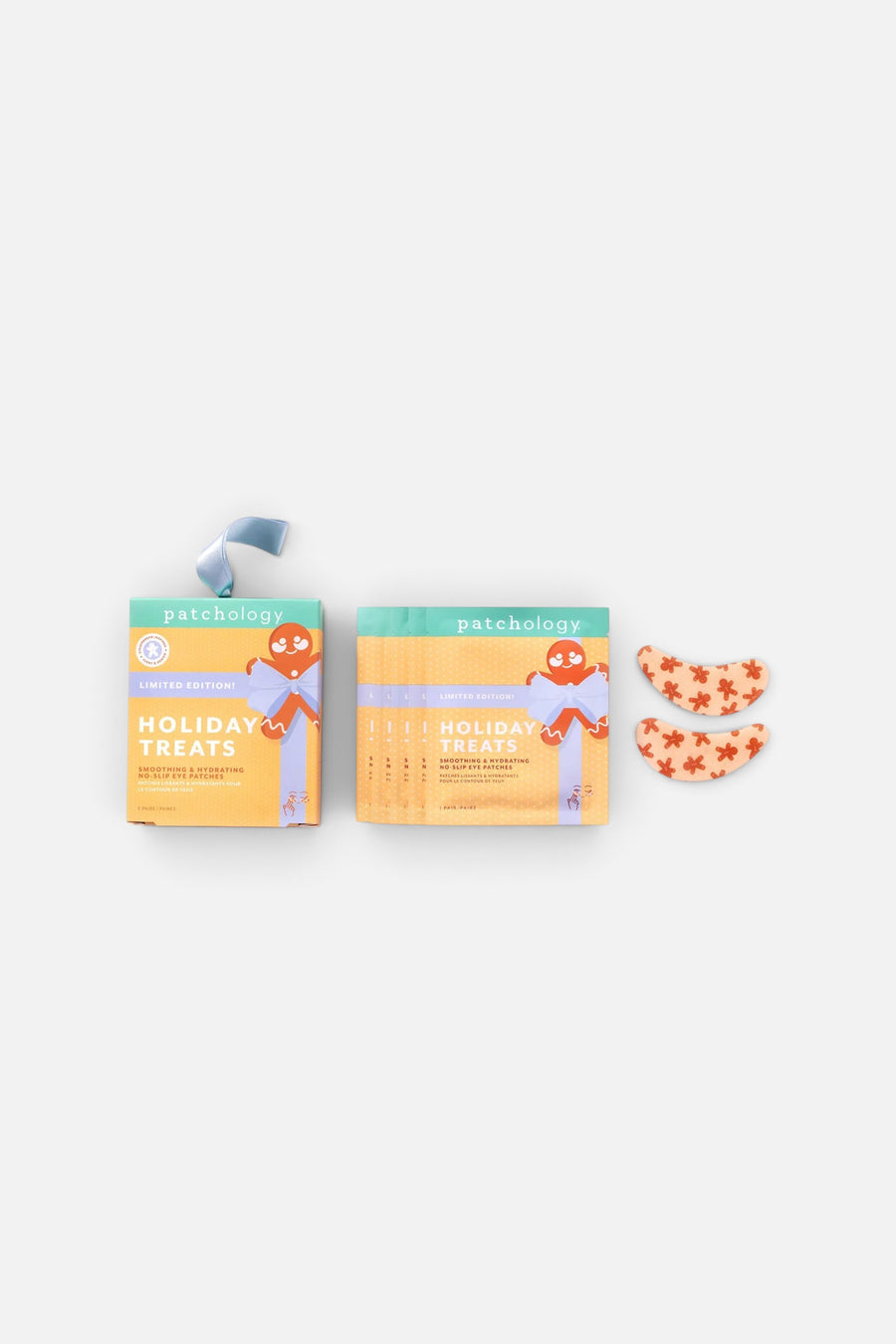 Patchology Holiday Treats Eye Patches – front view