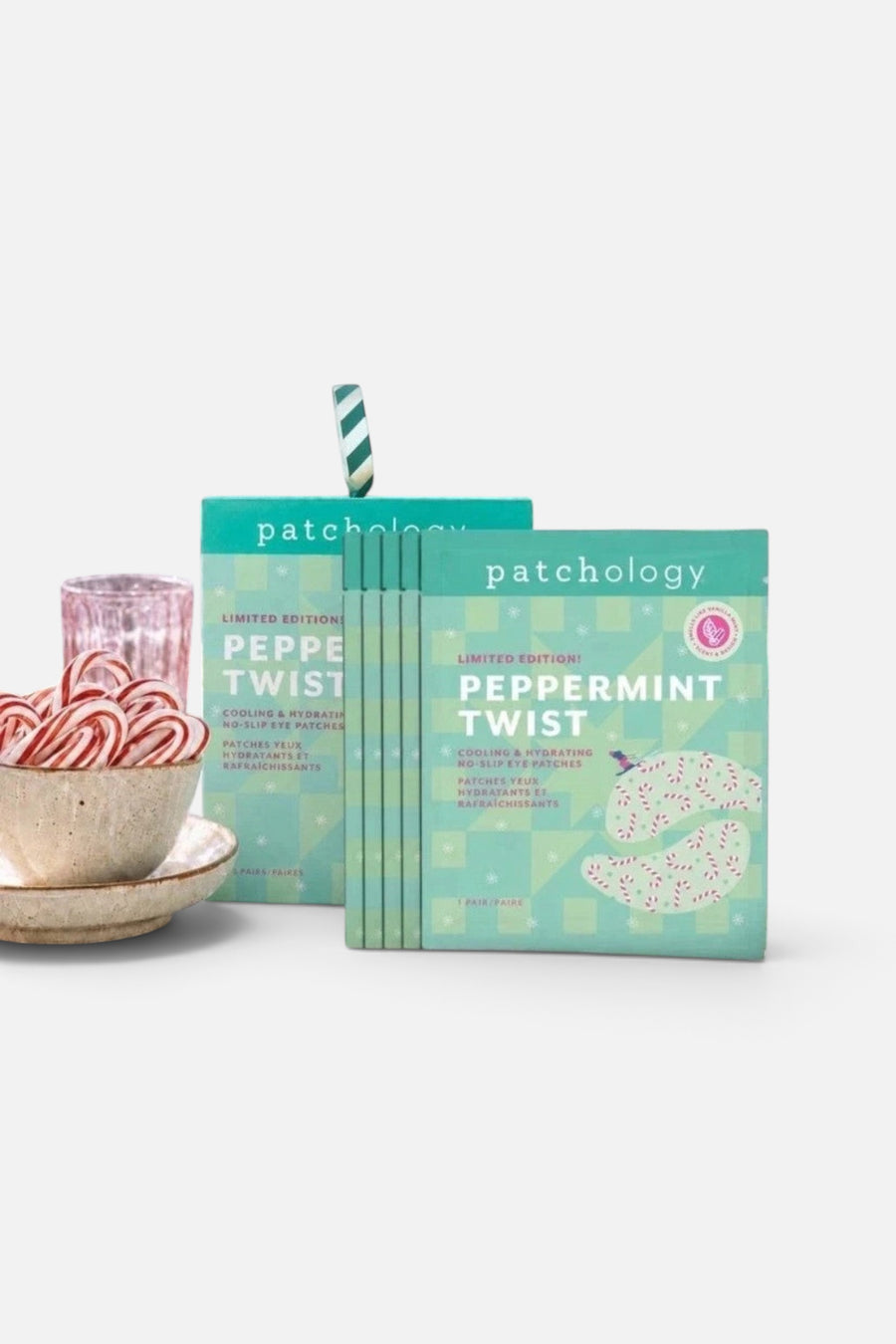 Patchology Peppermint Twist Eye Patches – back view