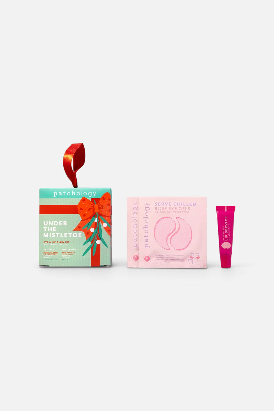 Patchology Under The Mistletoe Eye and Lip Kit – front view