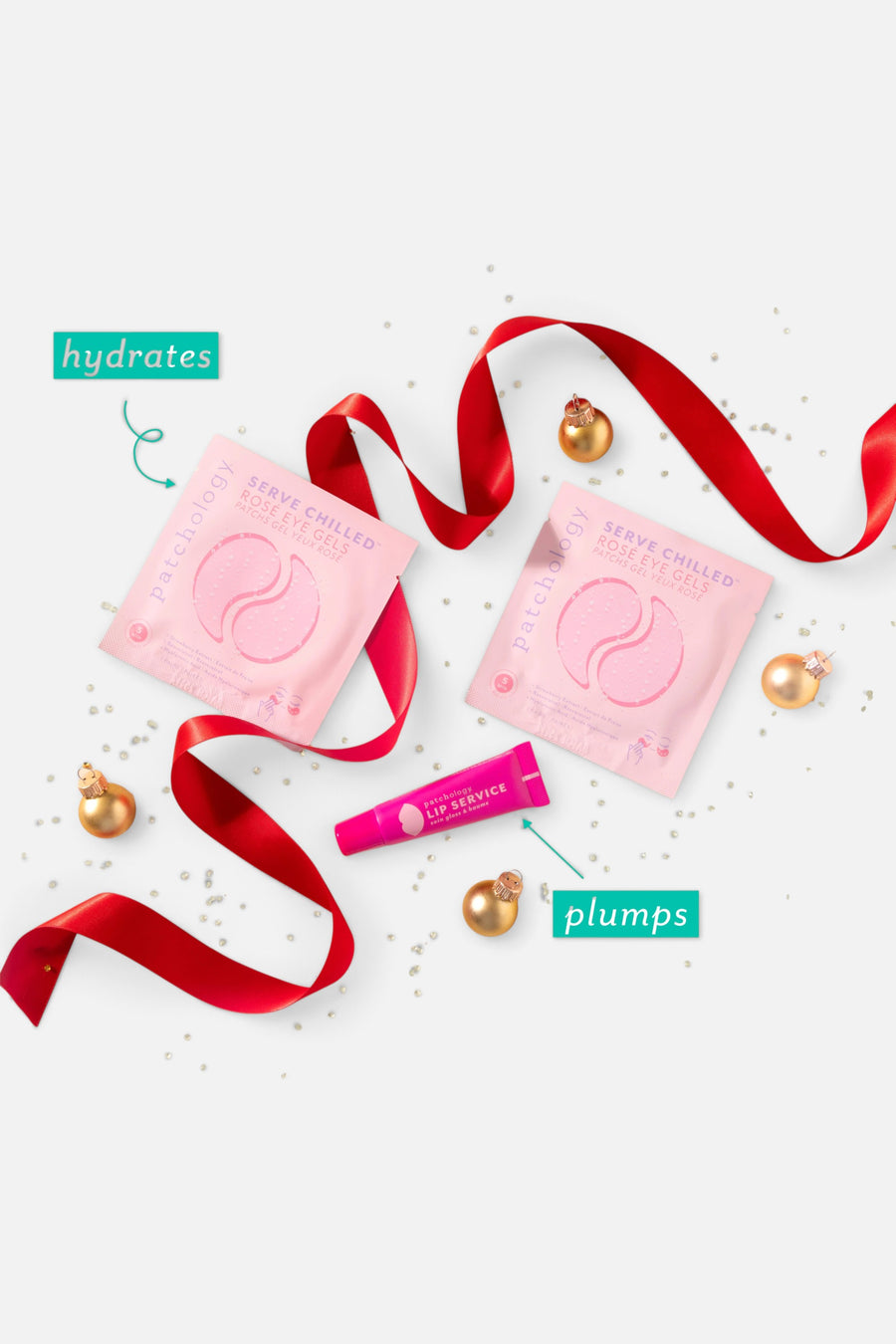 Patchology Under The Mistletoe Eye and Lip Kit – side view