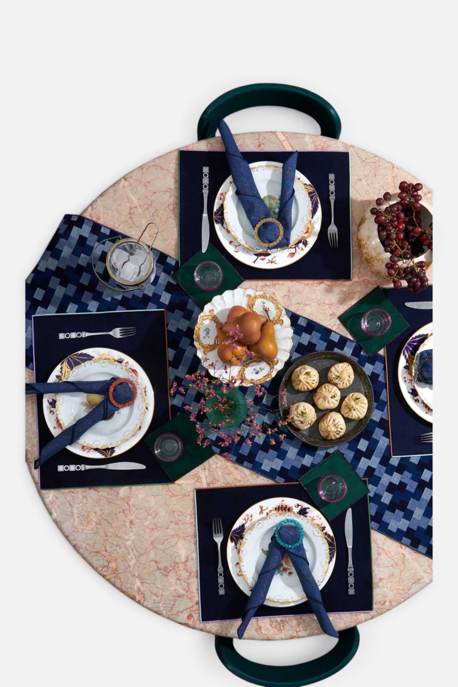 Patchwork Centerpiece Runner – side view