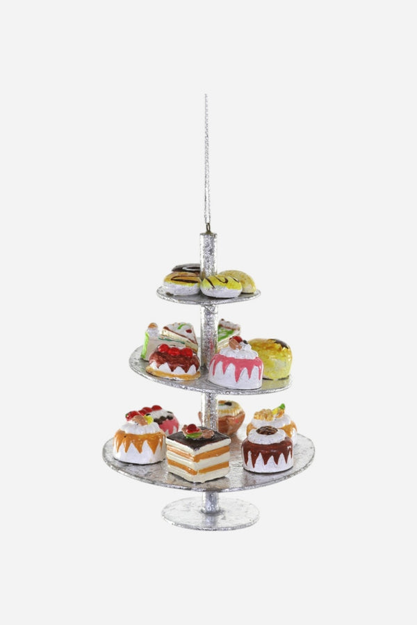 Patisserie Tiered Tray Ornament