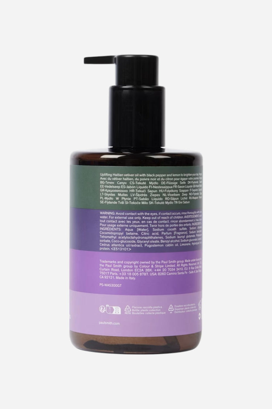 Paul Smith Botanist Hand Wash, 300ml – flat lay