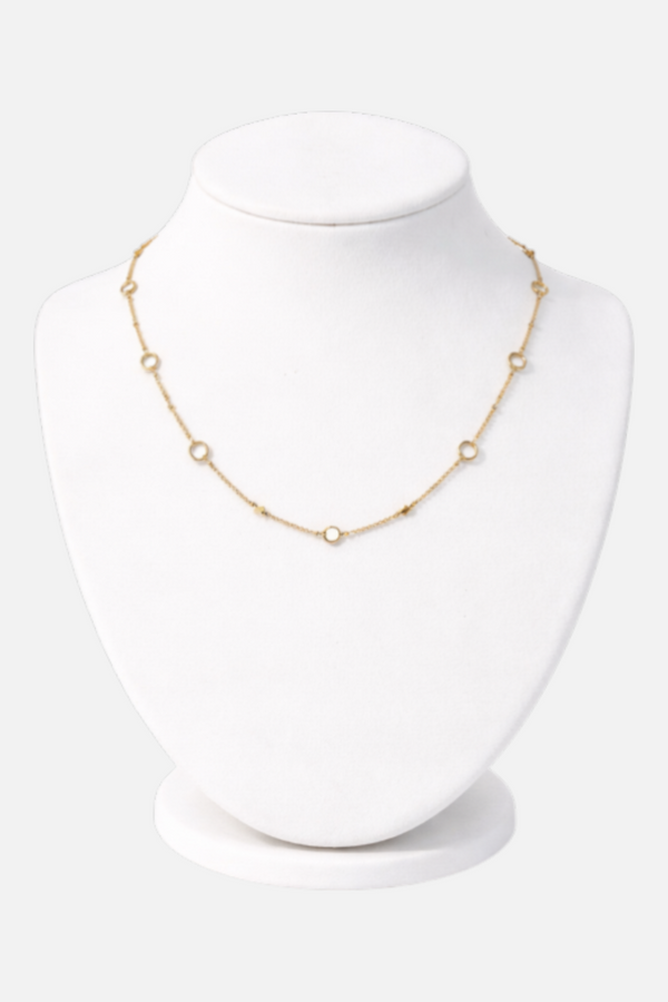 Paula Rosen Celestica Stars Gold Chain Necklace