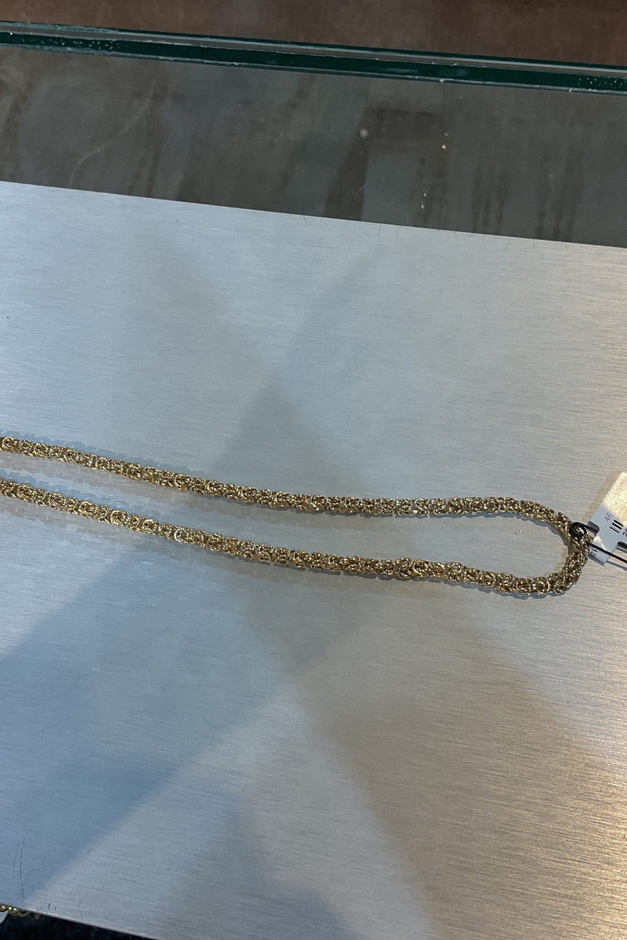 Paula Rosen Paxton Diamond Lock Necklace – front view