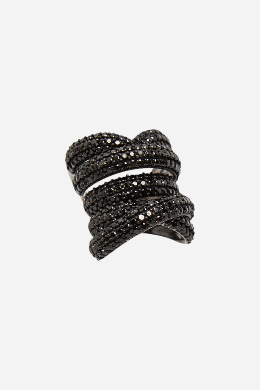 Paula Rosen X Layer Spinel Ring - Size 7 – side view