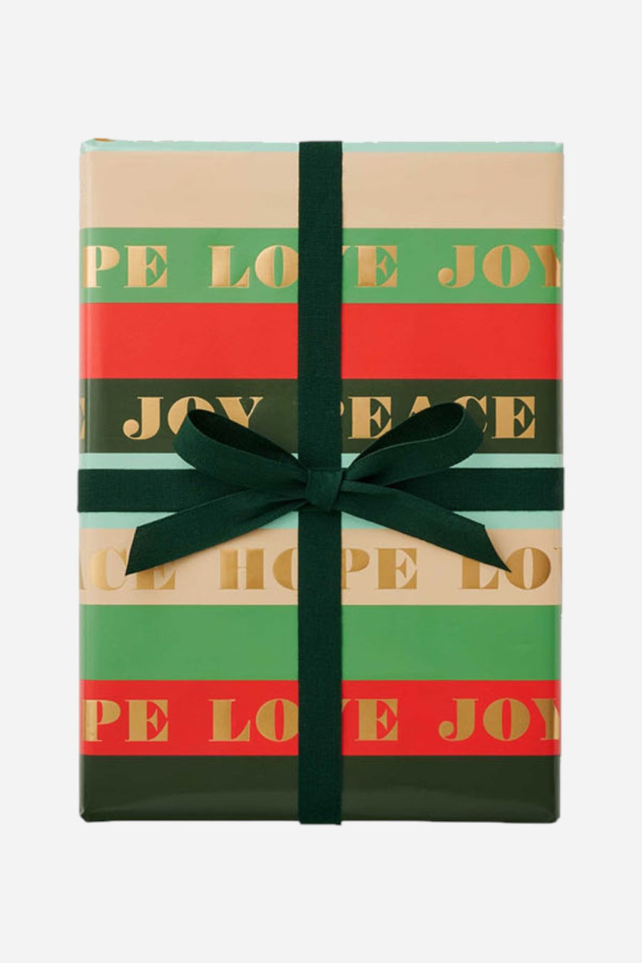 Peace & Joy Wrapping Roll – back view