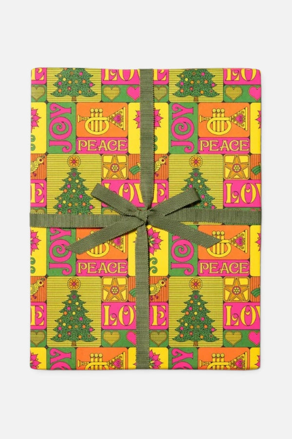 Peace Love Joy Wrapping Paper