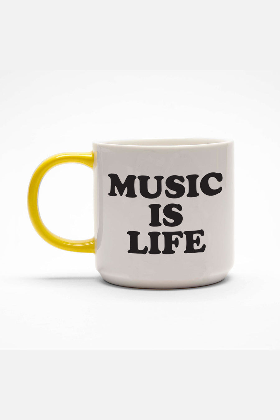 Peanuts Music Is Life Mug – back view