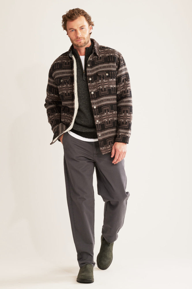 Pendleton Bay City Shirt Jacket in Harding – back view