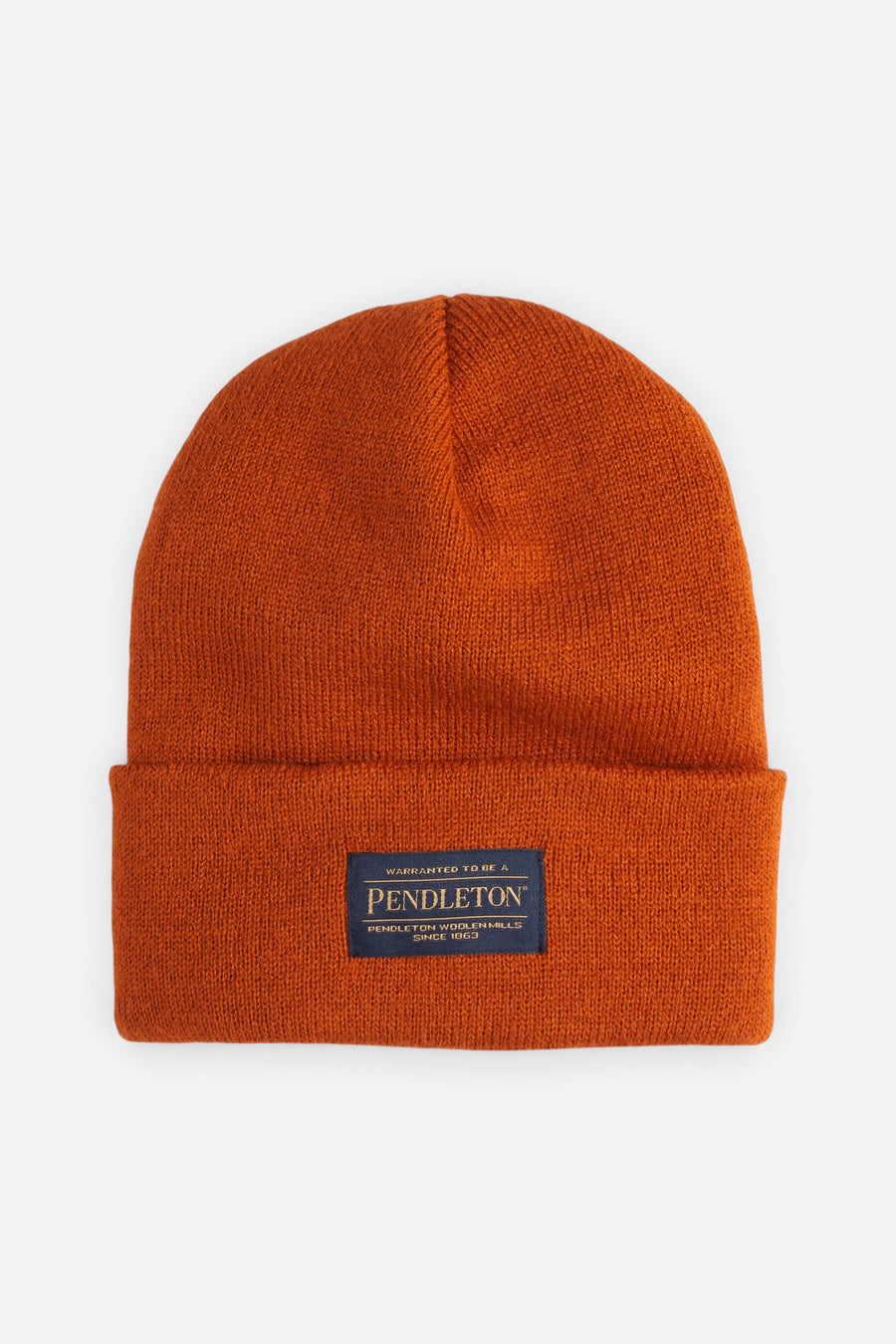 Pendleton Beanie in Umber – front view