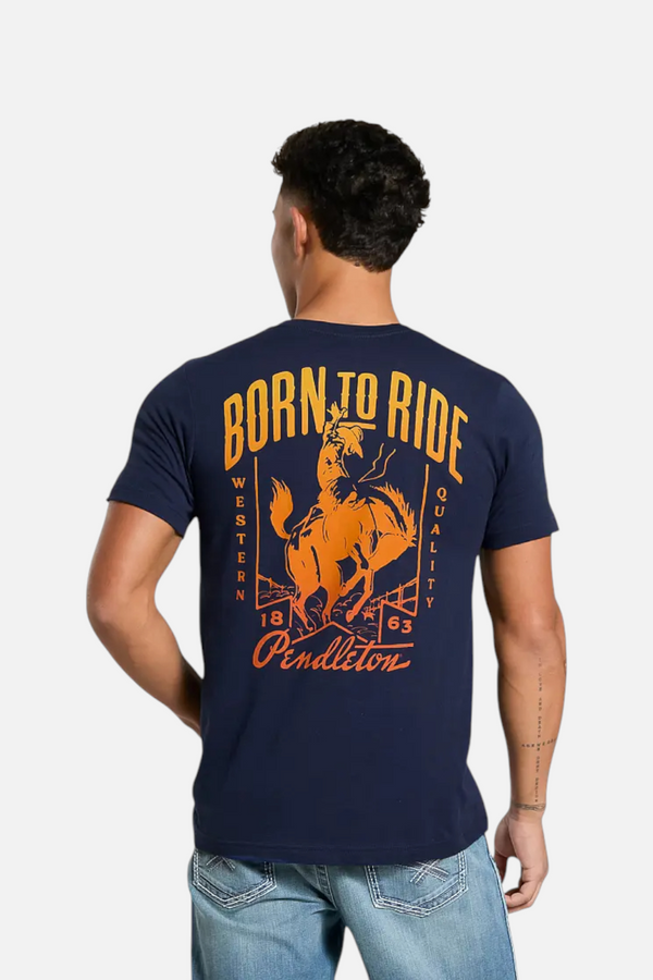 Pendleton Born to Ride Ombre Graphic Tee
