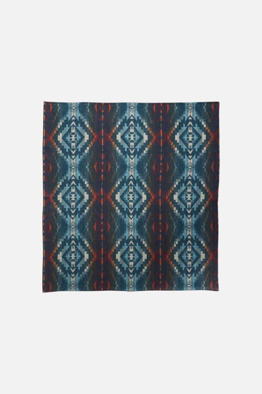 Pendleton Carico Lake & Stripe Organic Cotton Throw Gift Pack – back view