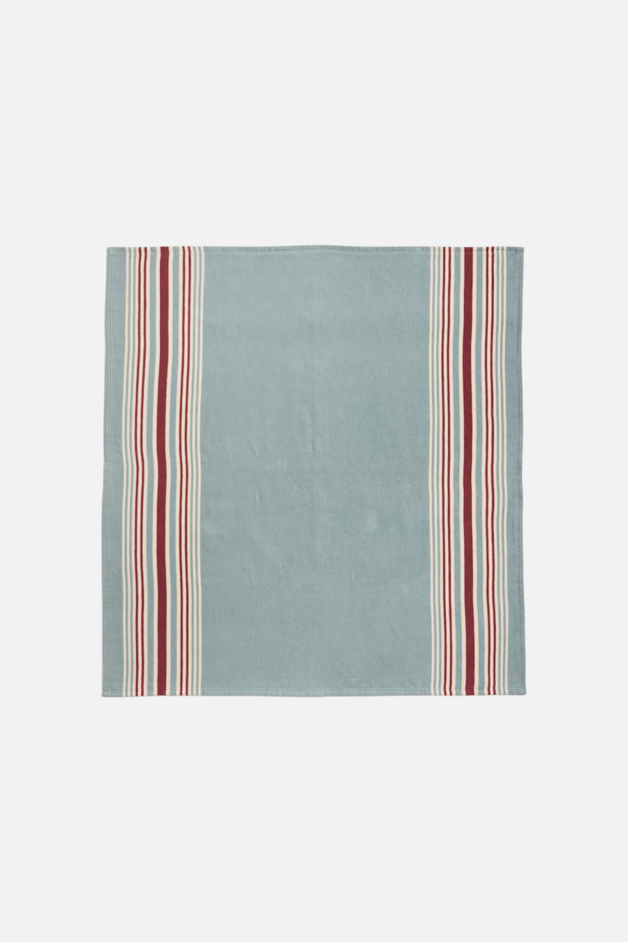 Pendleton Carico Lake & Stripe Organic Cotton Throw Gift Pack – side view