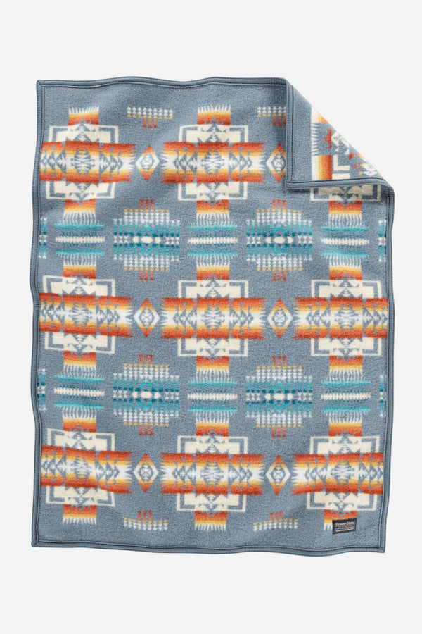 Pendleton Chief Joseph Crib Blanket in Slate