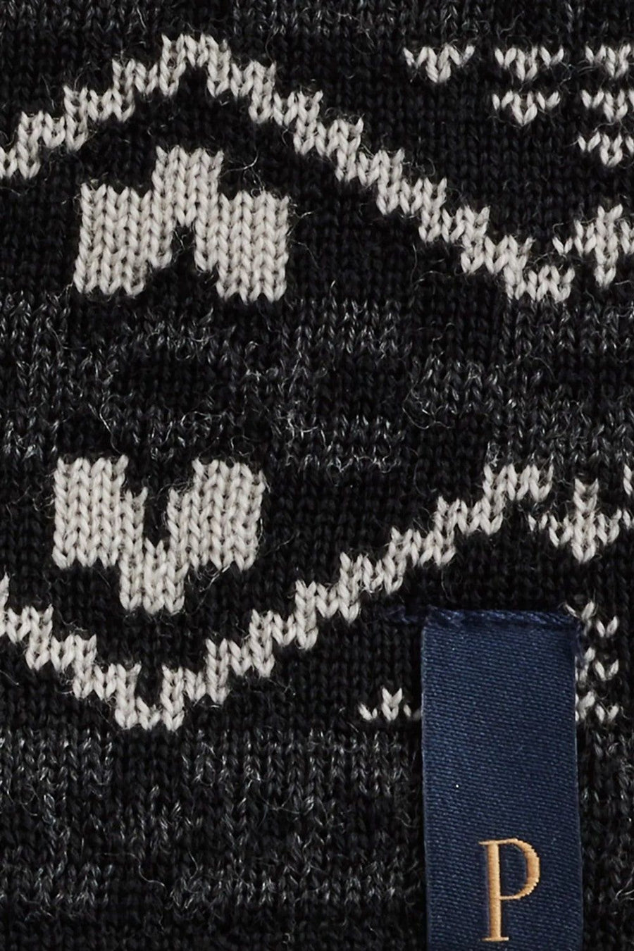 Pendleton Four Corners Fleece-Lined Merino Headband – back view