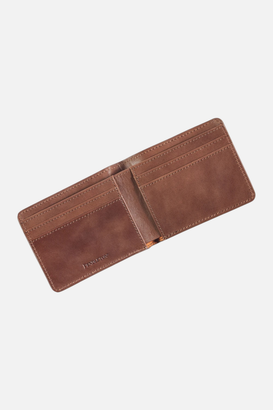 Pendleton Harding Bifold Wallet in Olive – side view