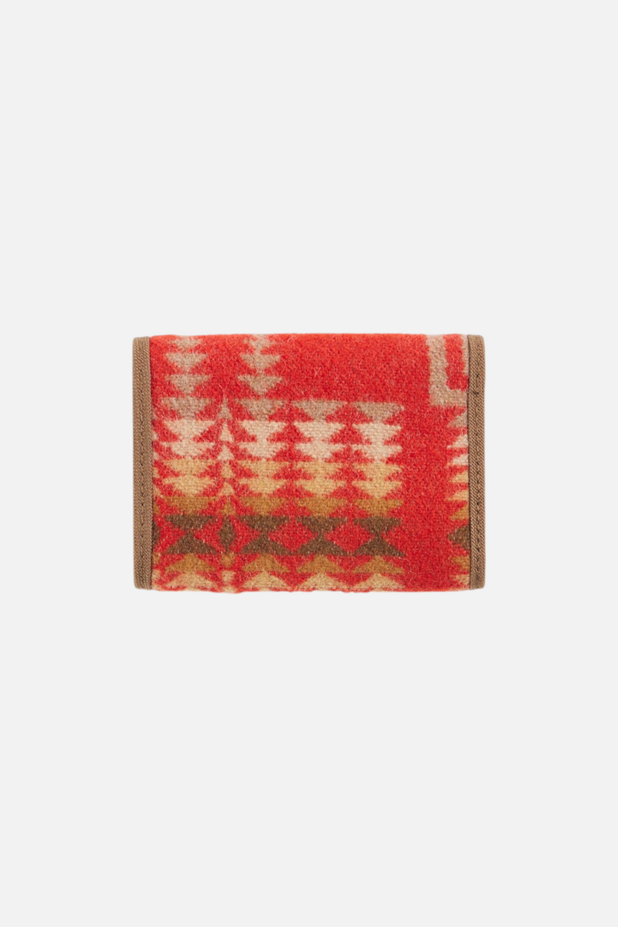 Pendleton Harding Trifold Wallet in Chili Red – back view