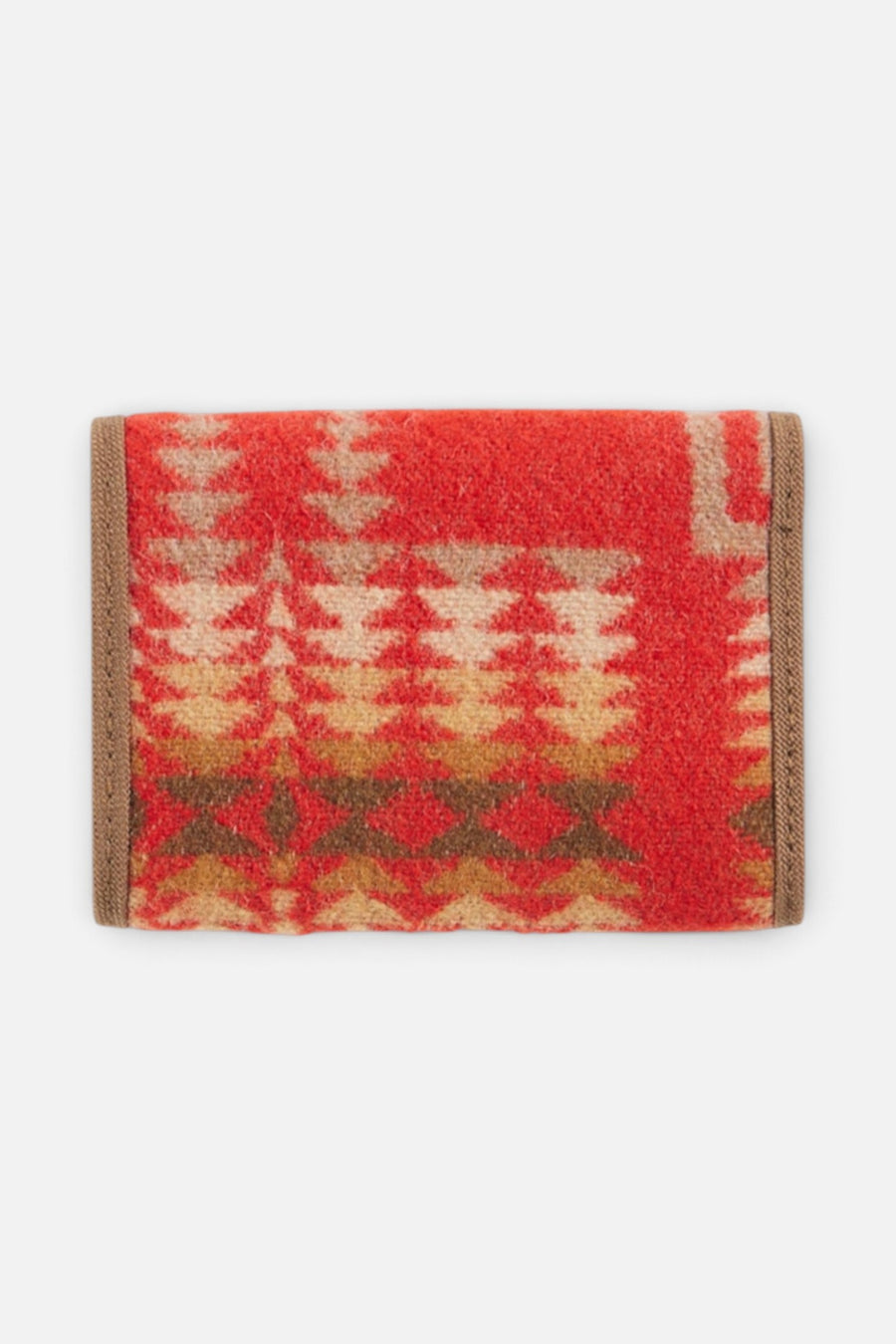 Pendleton Harding Trifold Wallet in Chili Red – front view