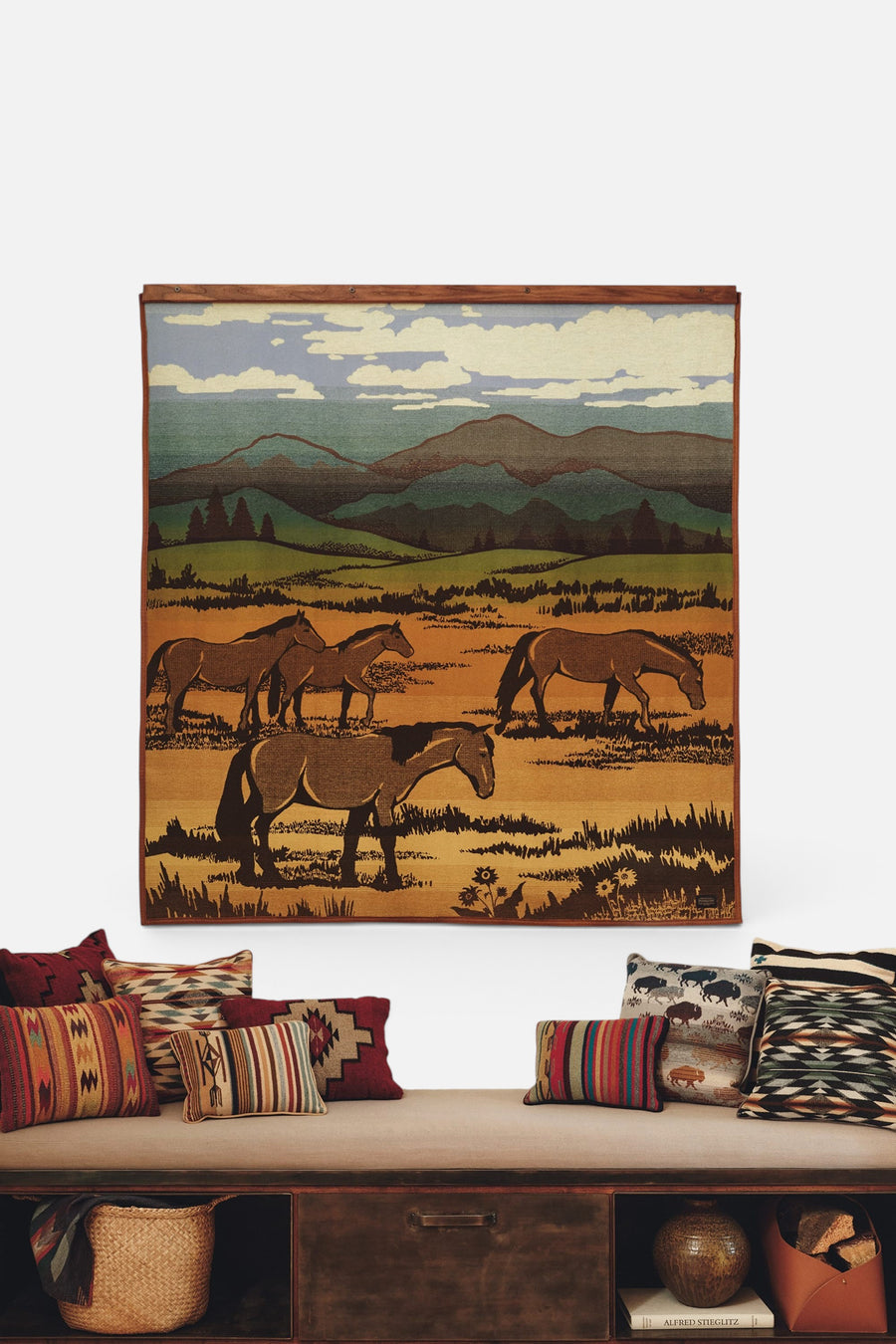 Pendleton Shadow Mountain Blanket – back view