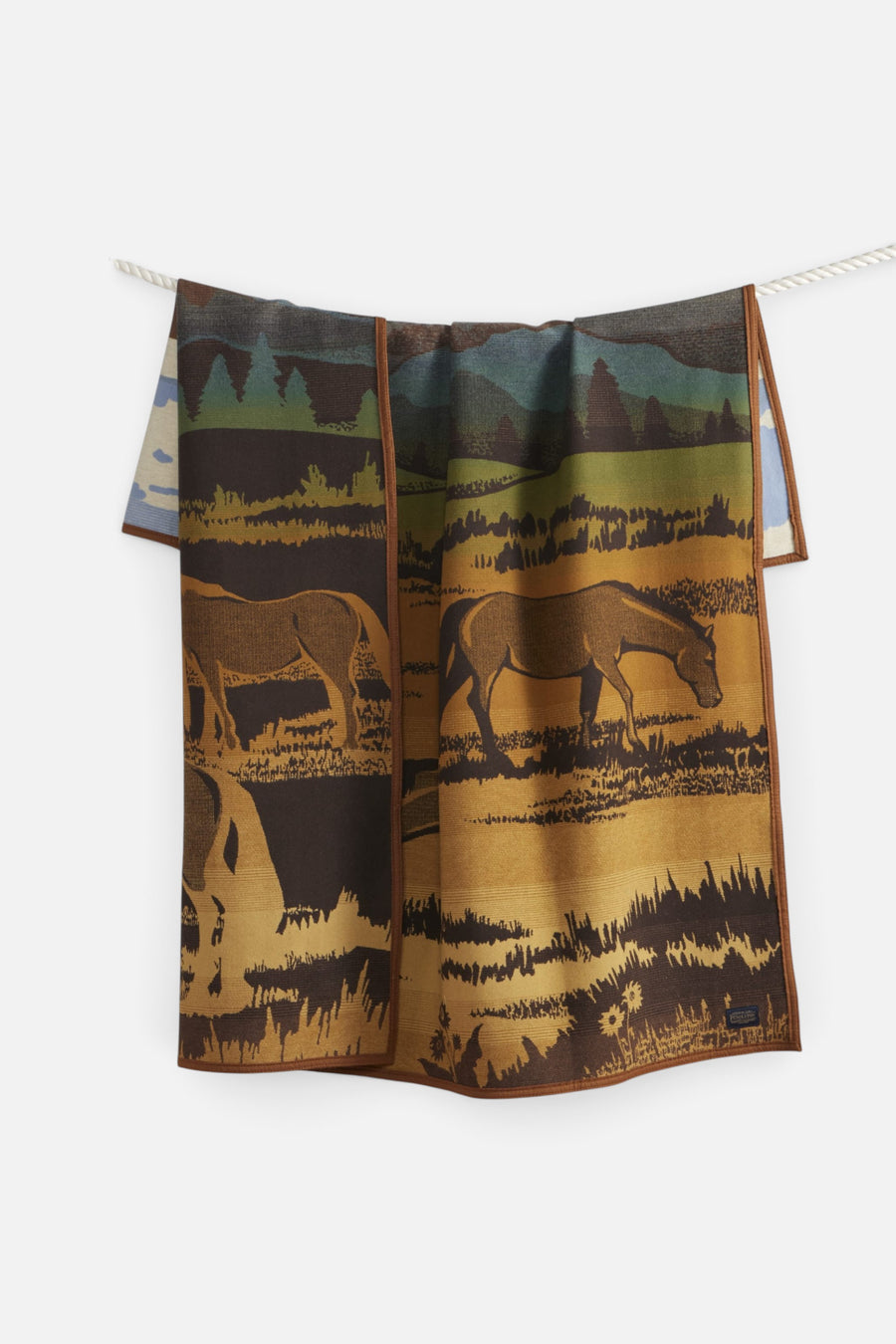 Pendleton Shadow Mountain Blanket – side view