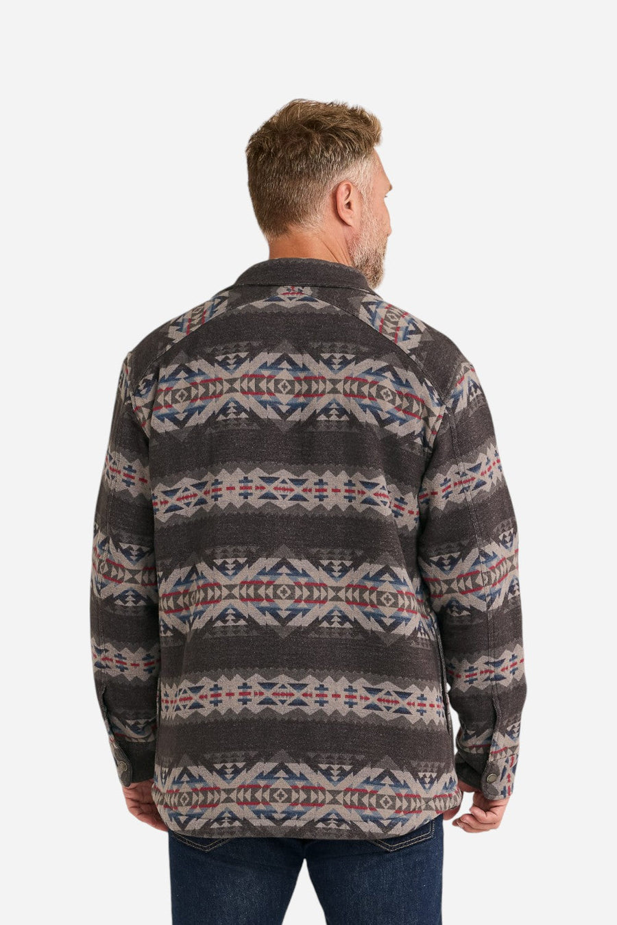 Pendleton Solstice Canyon Doublesoft Sherpa-Lined Shirt Jacket – side view