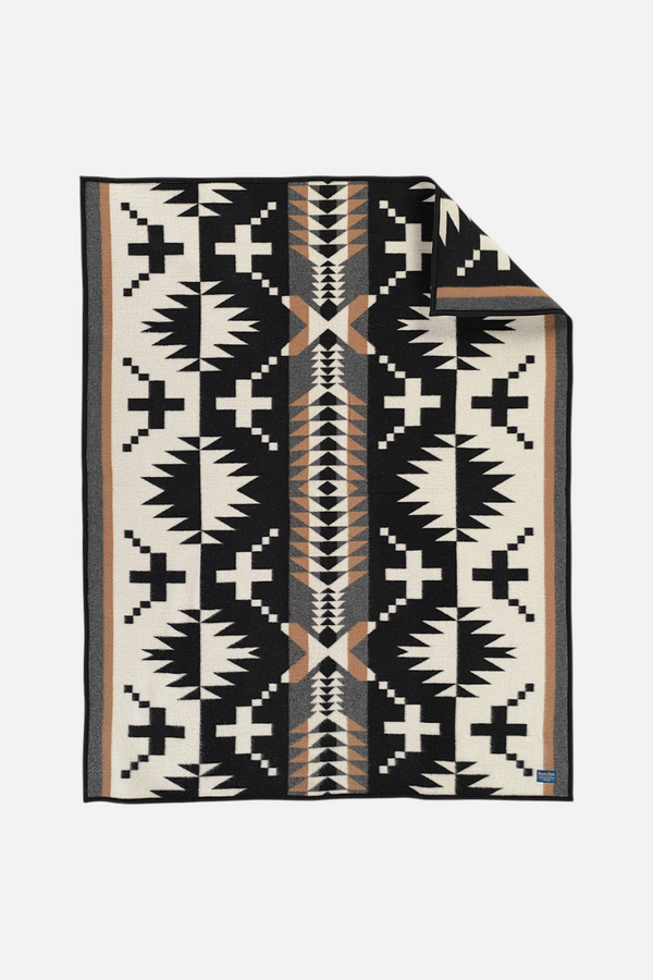 Pendleton Spider Rock Throw in Black & White