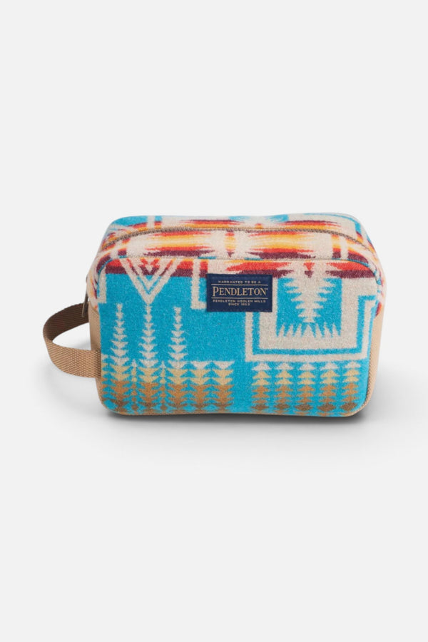 Pendleton Travel Kit Bag in Harding Turquoise