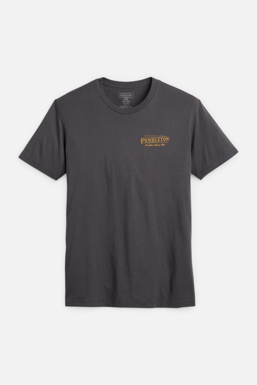 Pendleton Vintage Logo Graphic Tee in Indigo/Gold – back view