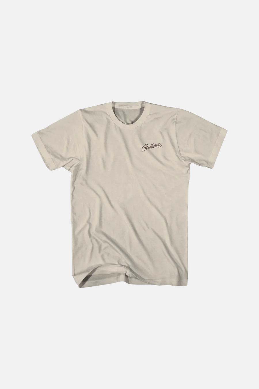 Pendleton Western Ranch Rodeo Graphic Tee in Dust & Brown – back view