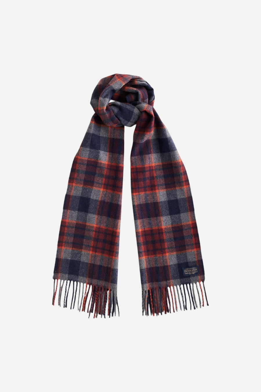 Pendleton Whisperwool Muffler in Cedar – back view