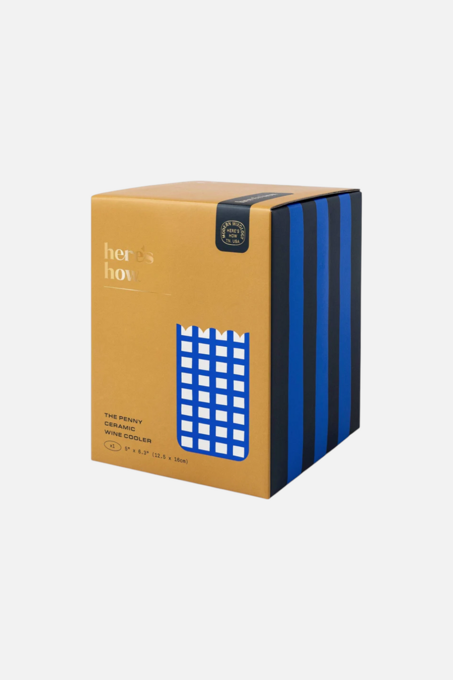 Here's How Penny Wine Cooler in Cobalt