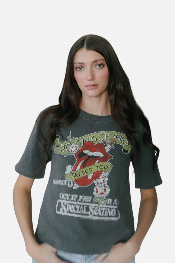 People of Leisure Rolling Stones Tattoo You Tee