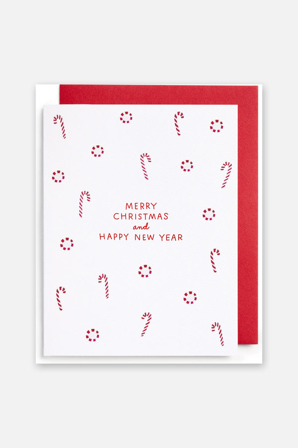 Peppermints Holiday Greeting Card