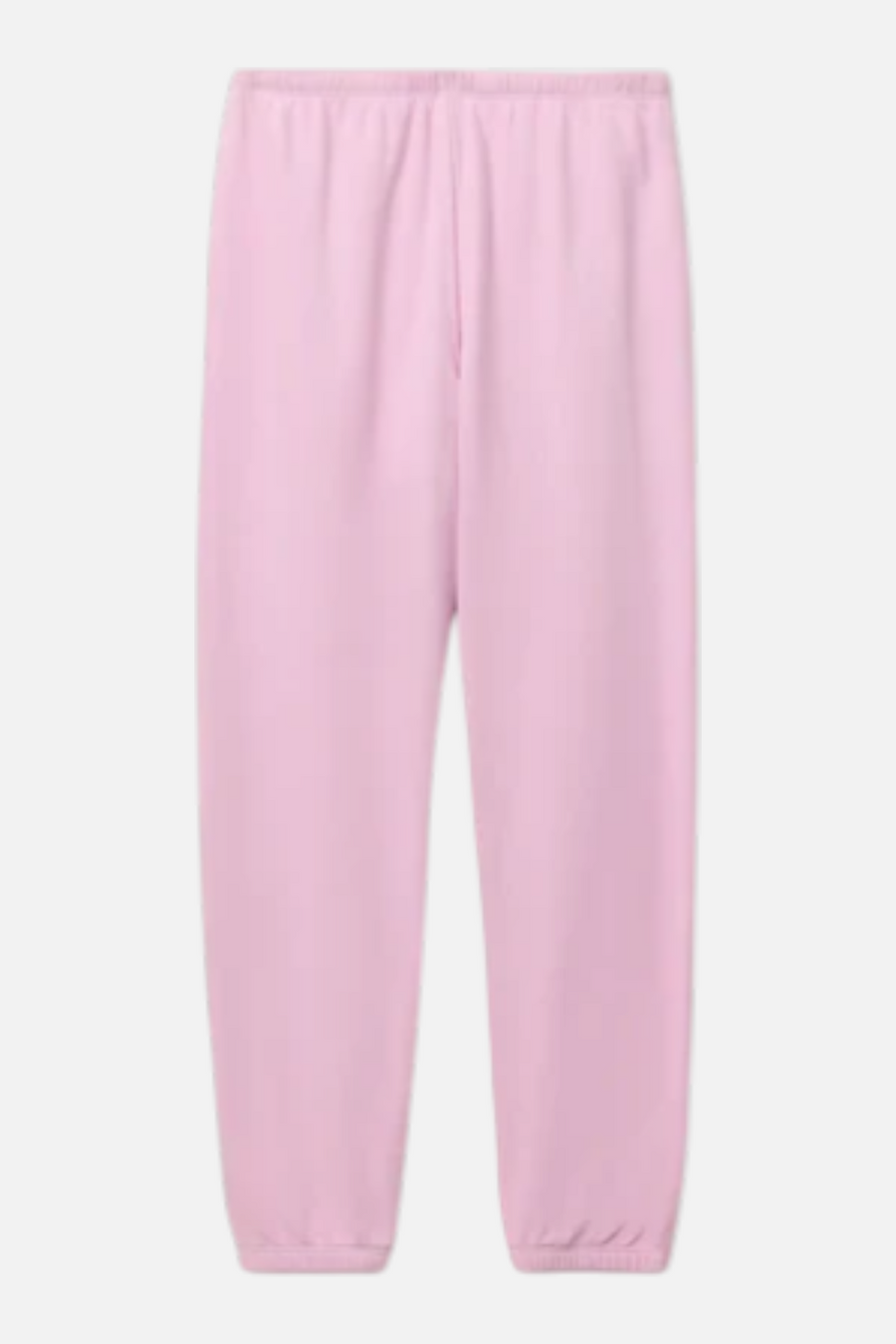 Perfect White Tee Johnny Easy Sweatpant in Sugar Pink – flat lay