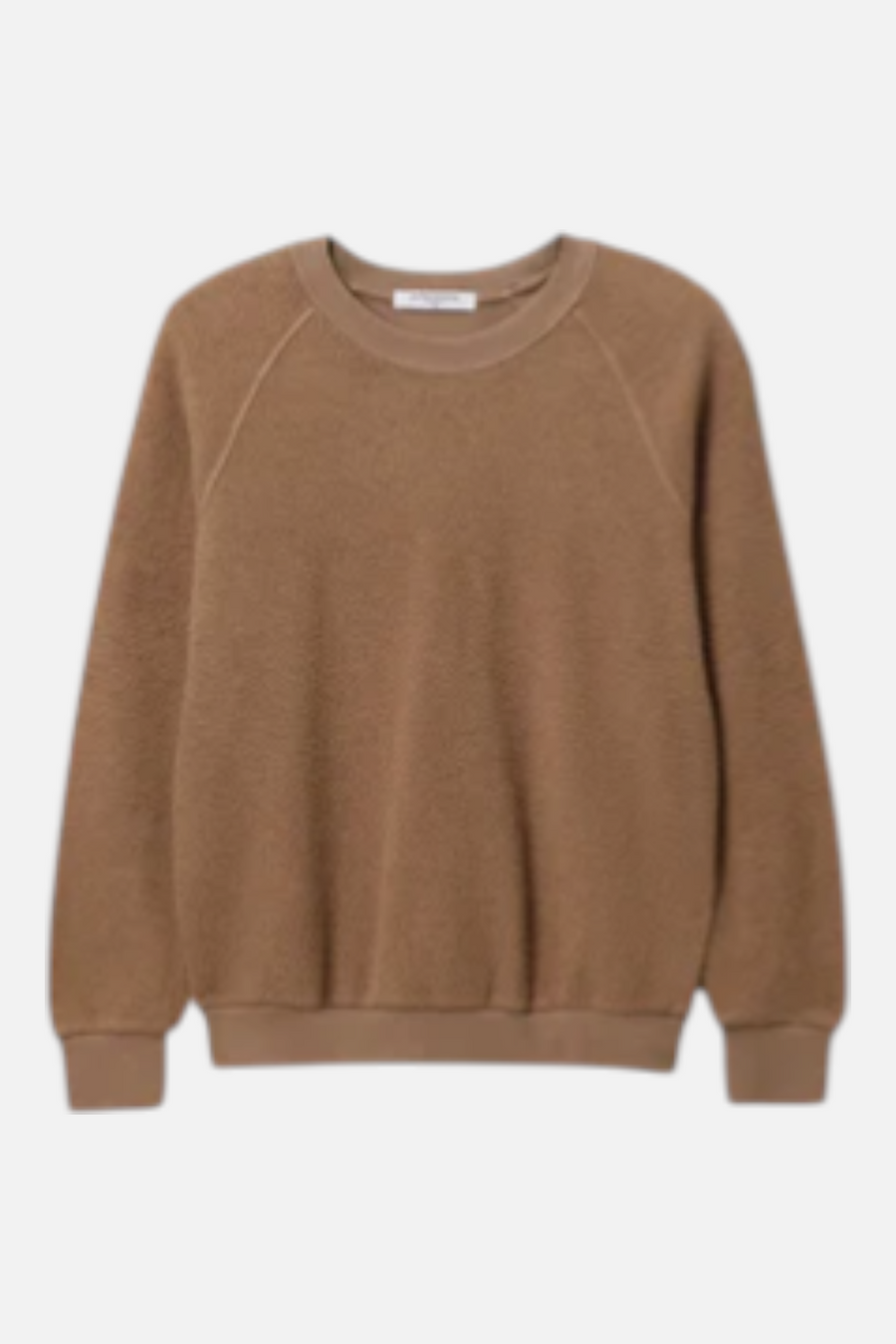Perfect White Tee Ziggy Sweatshirt in Mocha – detail