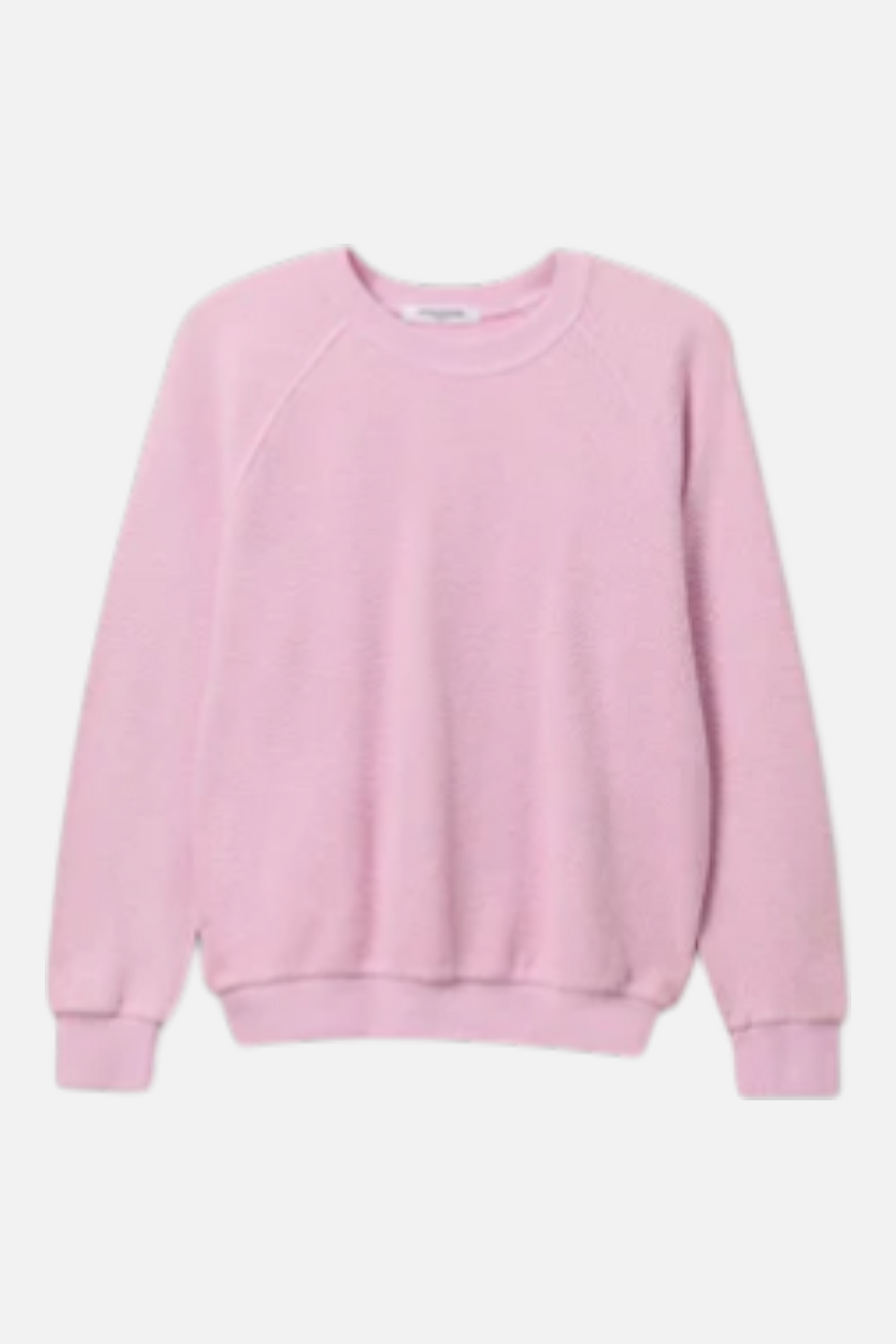 Perfect White Tee Ziggy Sweatshirt in Sugar Pink – detail