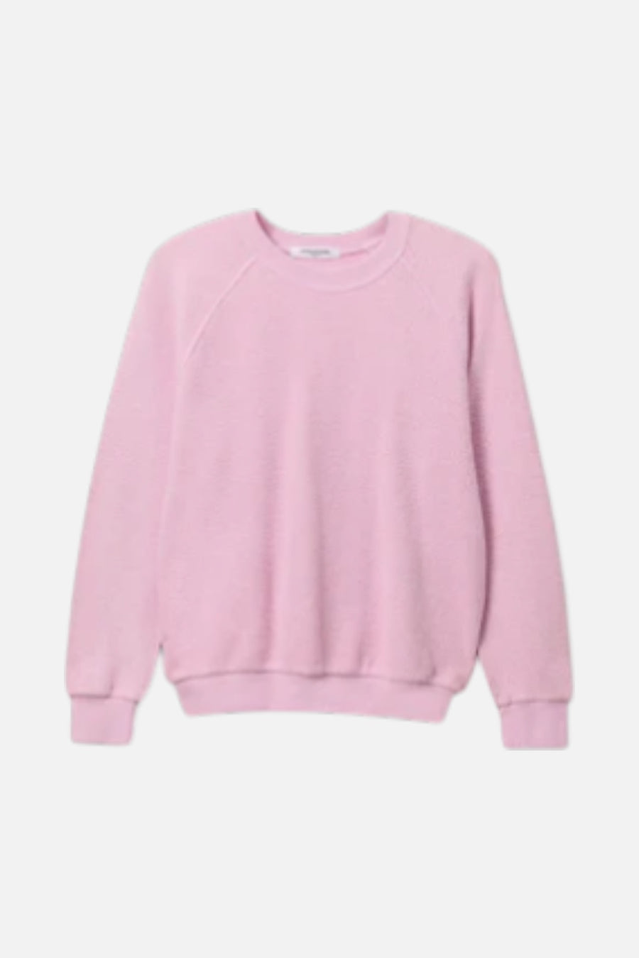 Perfect White Tee Ziggy Sweatshirt in Sugar Pink – front view